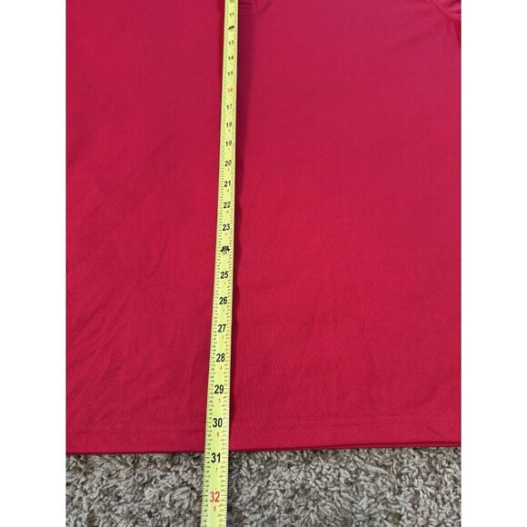 ARIAT TEK Red Polo Shirt Heat Series Performance Short Sleeve Golf 2XL - Picture 10 of 10